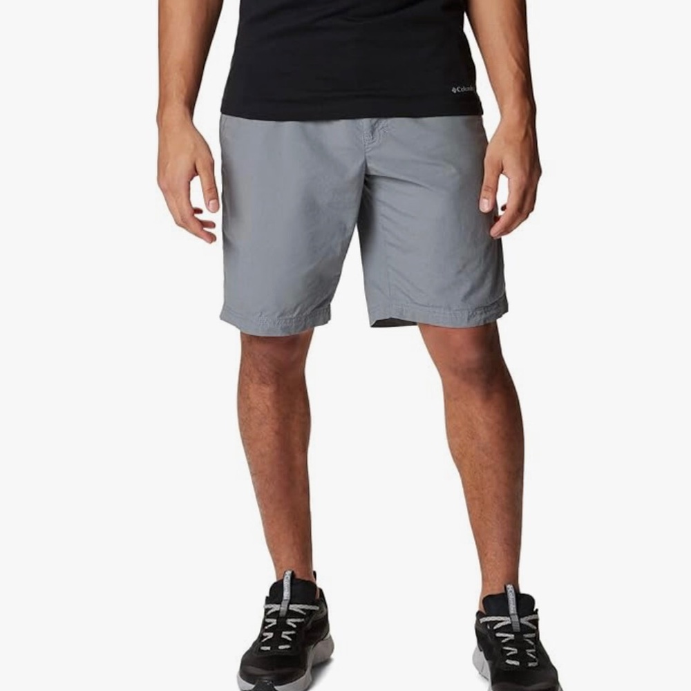 Columbia Men's Washed Out Short, Cotton, Classic Fit  46 Regular 8” Inseam